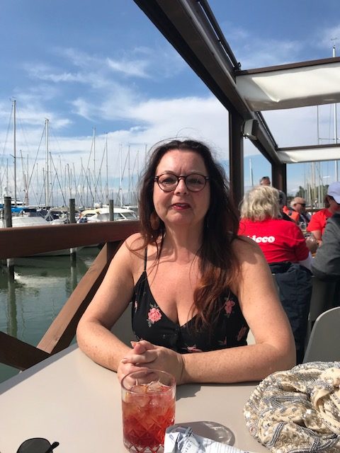 Sylvia op vakantie in Italië